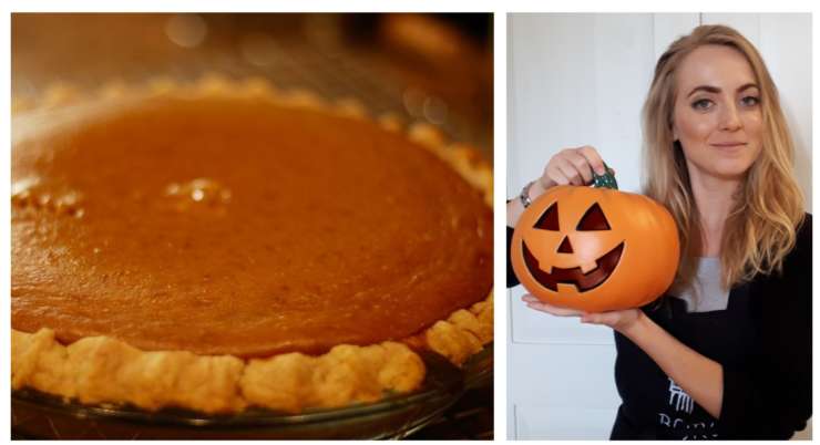 Tarte à la citrouille / Pumkin pie